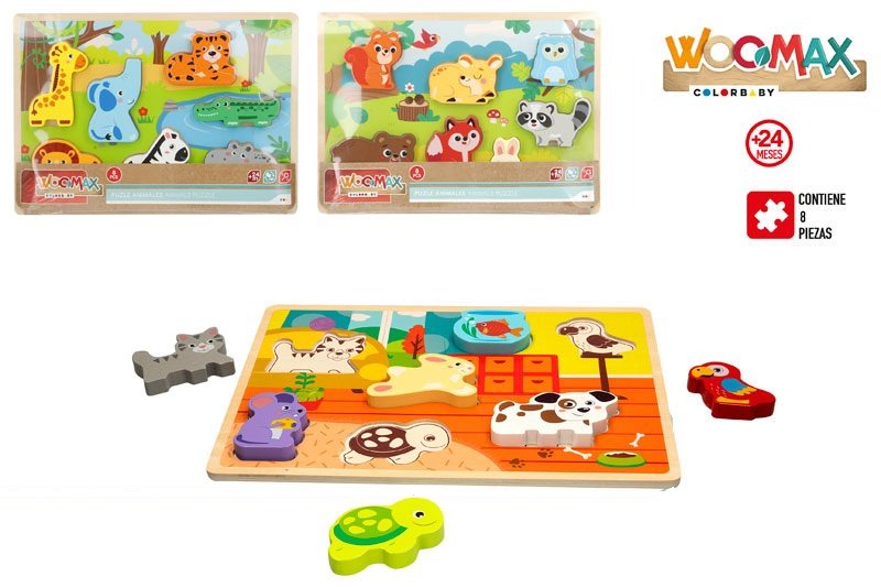 [147366] Puzzle Madera 8 PZAS + 24 Meses