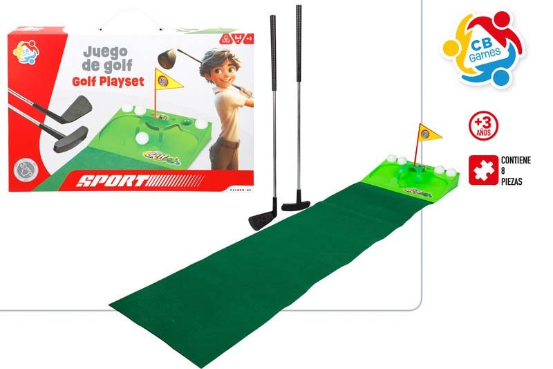 [147369] Juego Set Golf + 3 Años