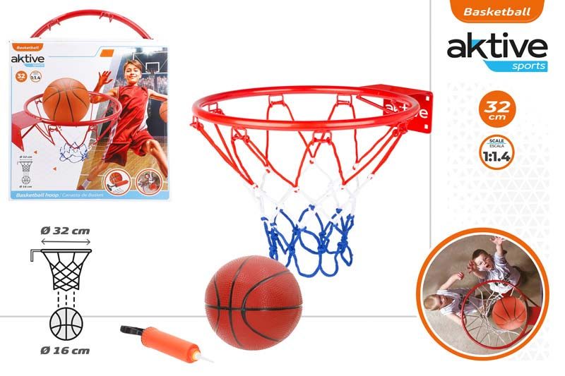 [147371] Canassta Baloncesto 32 CM con Pelota
