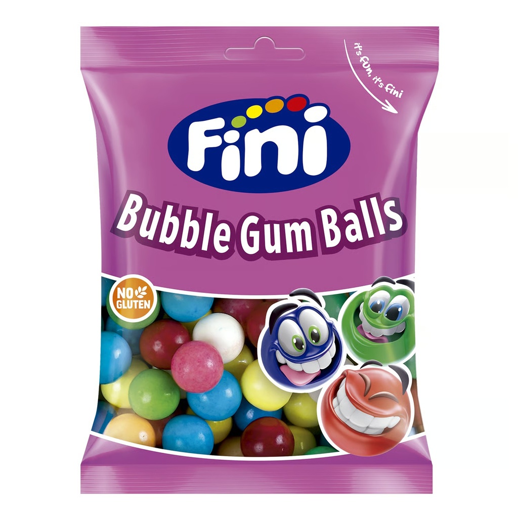 [92335] Chicles Bolas Bubble Gum Fini 100 GRS