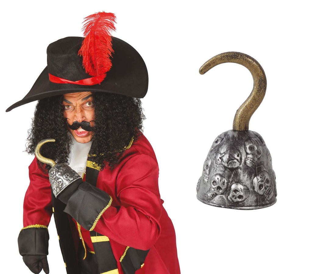 [152205] Garfio Capitan Pirata PVC 19 CM