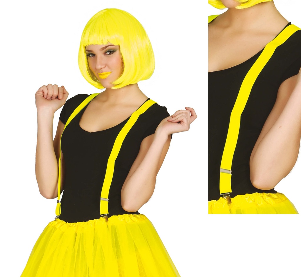 [152206] Tirantes Amarillo Neon