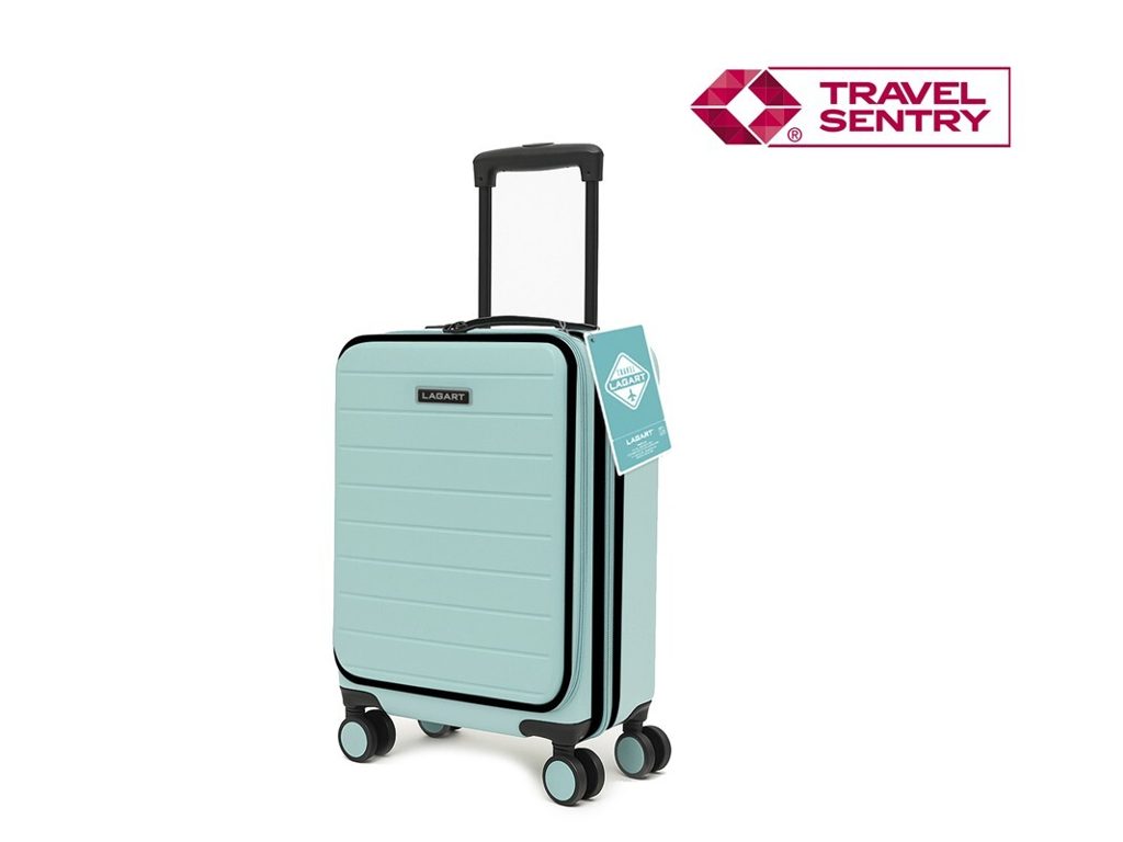 [152391] MALETA TROLLEY POCKET ABS TURQUESA