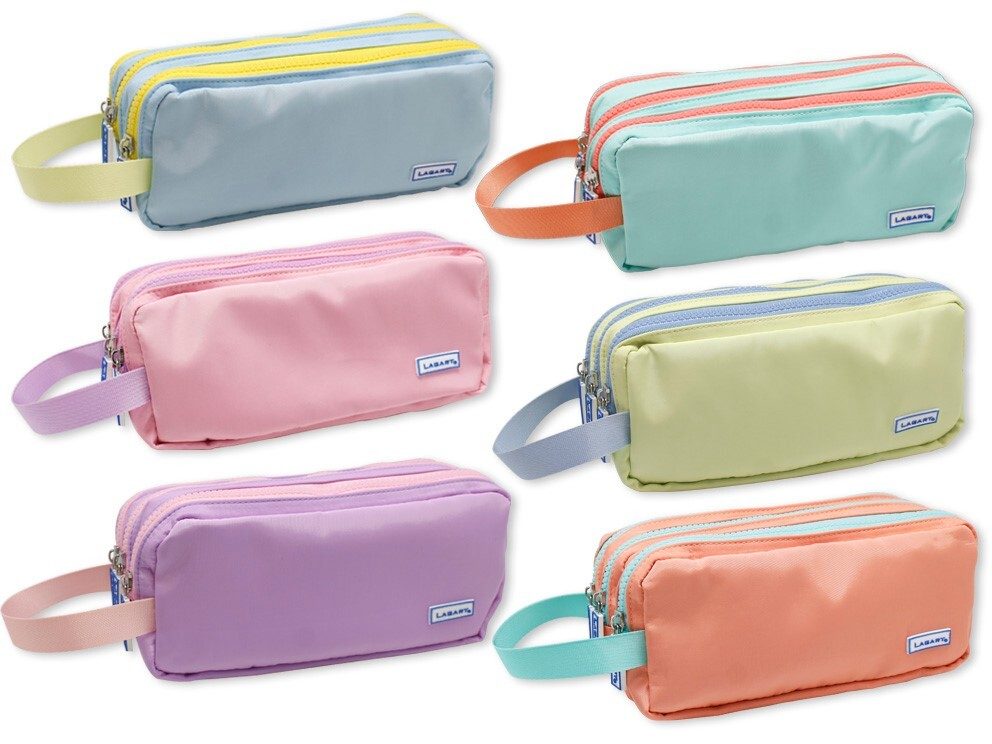 [123331] ESTUCHE PORTATODO SOFT PASTEL TRIPLE S/ASA
