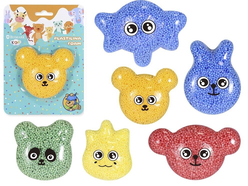[144481] PLASTILINA BOLITAS FOAM ANIMALES 5 GRS