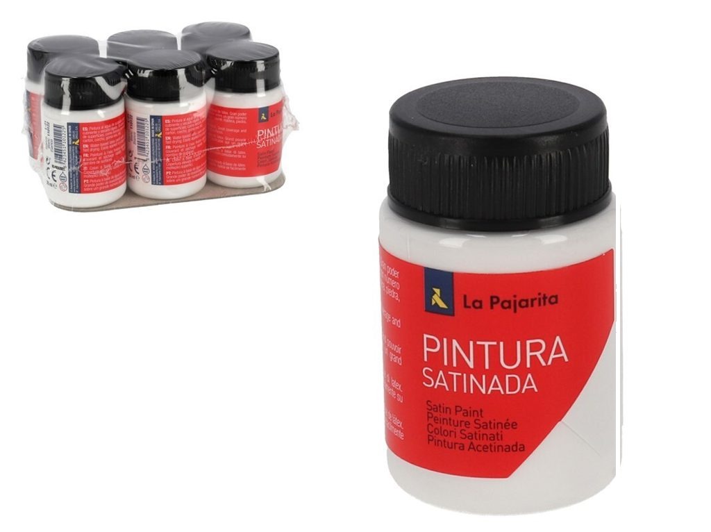 [114774] TEMPERA PAJARITA SATINADA BLANCO 35 ML L-21
