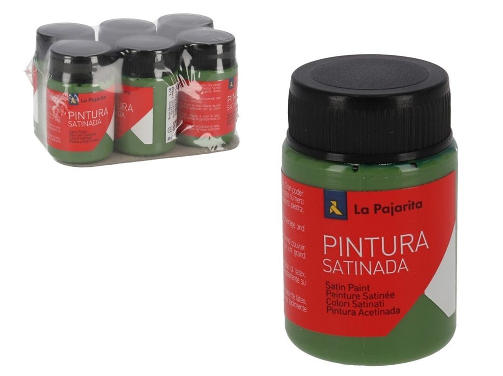[114779] TEMPERA PAJARITA SATINADA VERDE MONTE L-16 35 ML