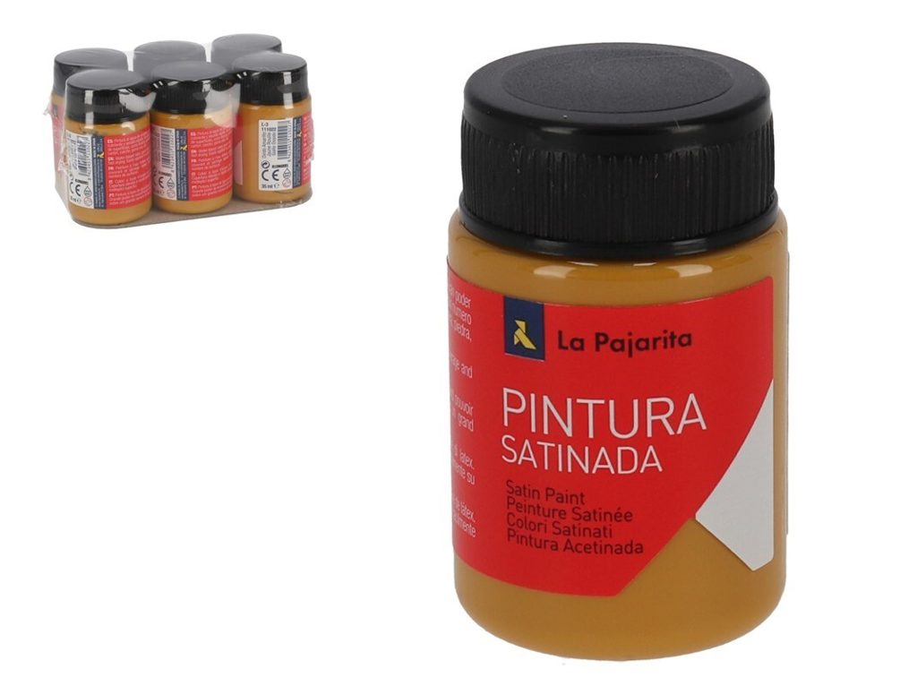 [114781] TEMPERA PAJARITA SATINADA OXIDO AMARILLO 35 ML L-03