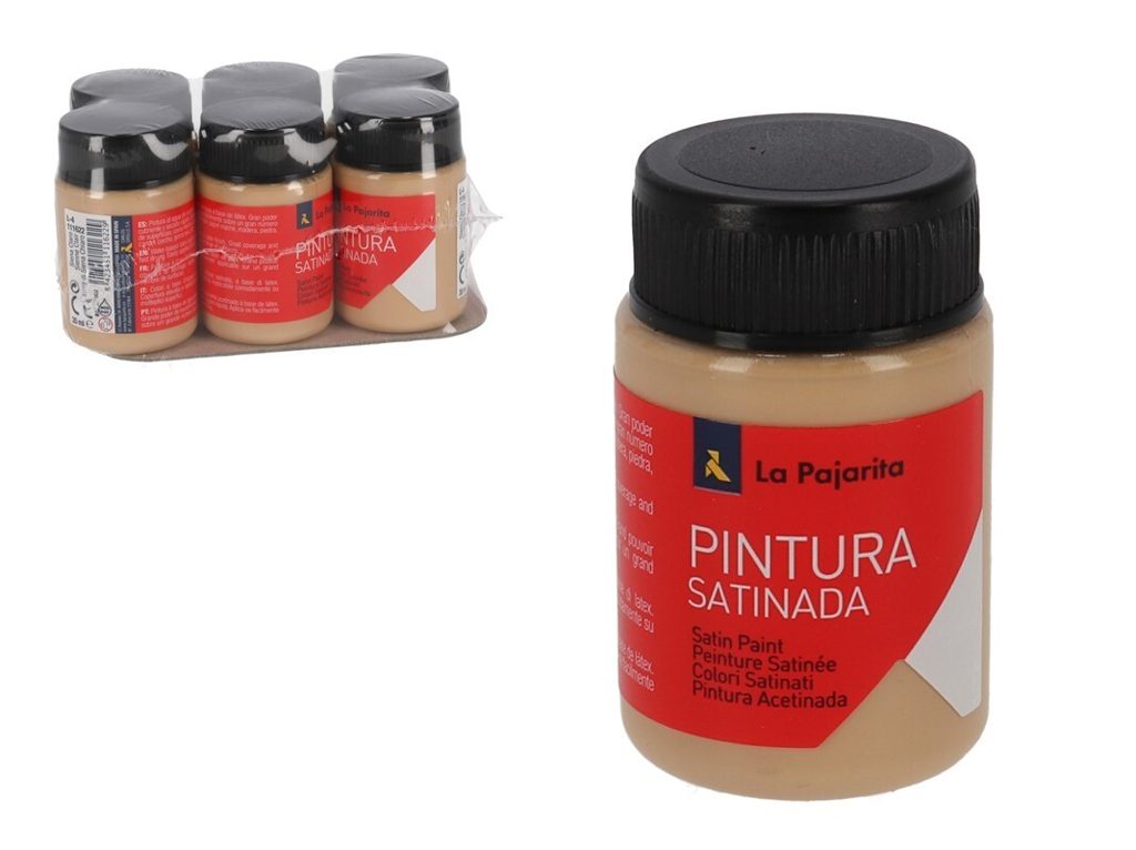 [114787] TEMPERA PAJARITA SATINADA SIENA CLARO 35 ML L-04