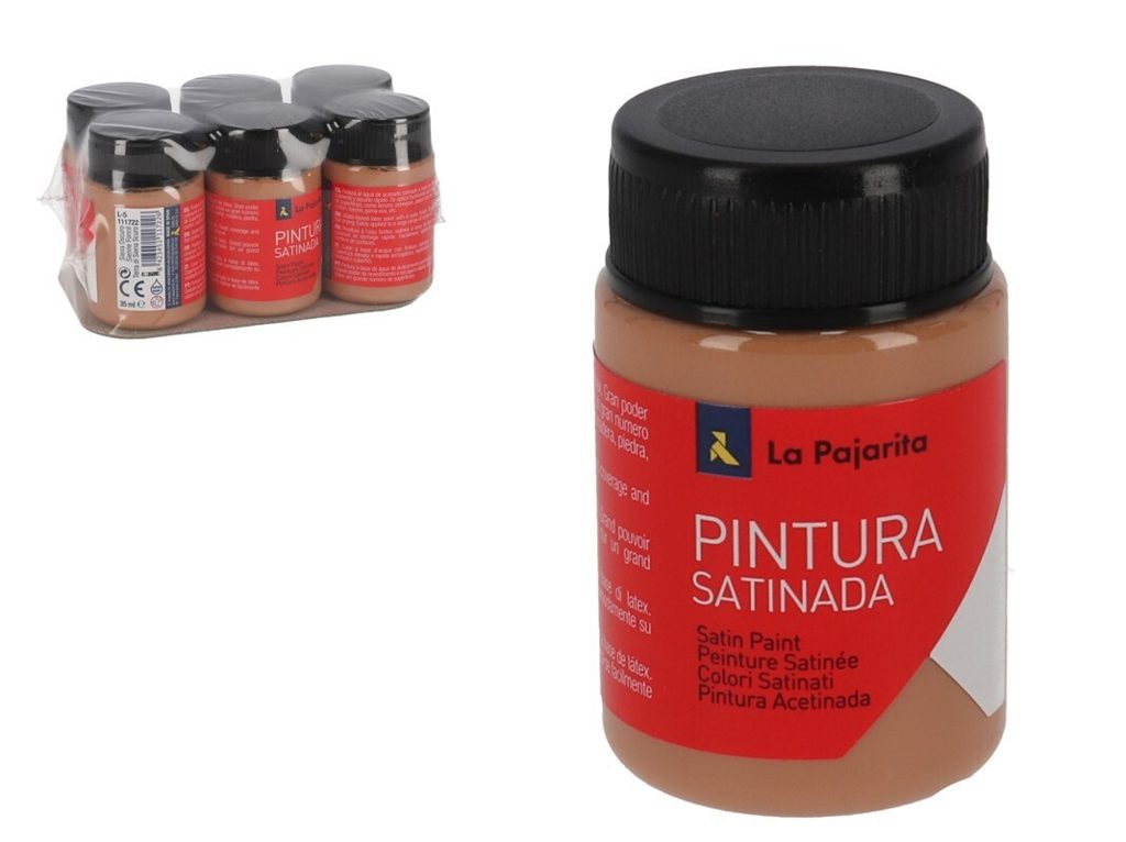 [114788] TEMPERA PAJARITA SATINADA SIENA OSCURO 35 ML L-05