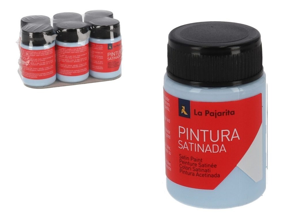 [114791] TEMPERA PAJARITA SATINADA AZUL PASTEL 35 ML L-14