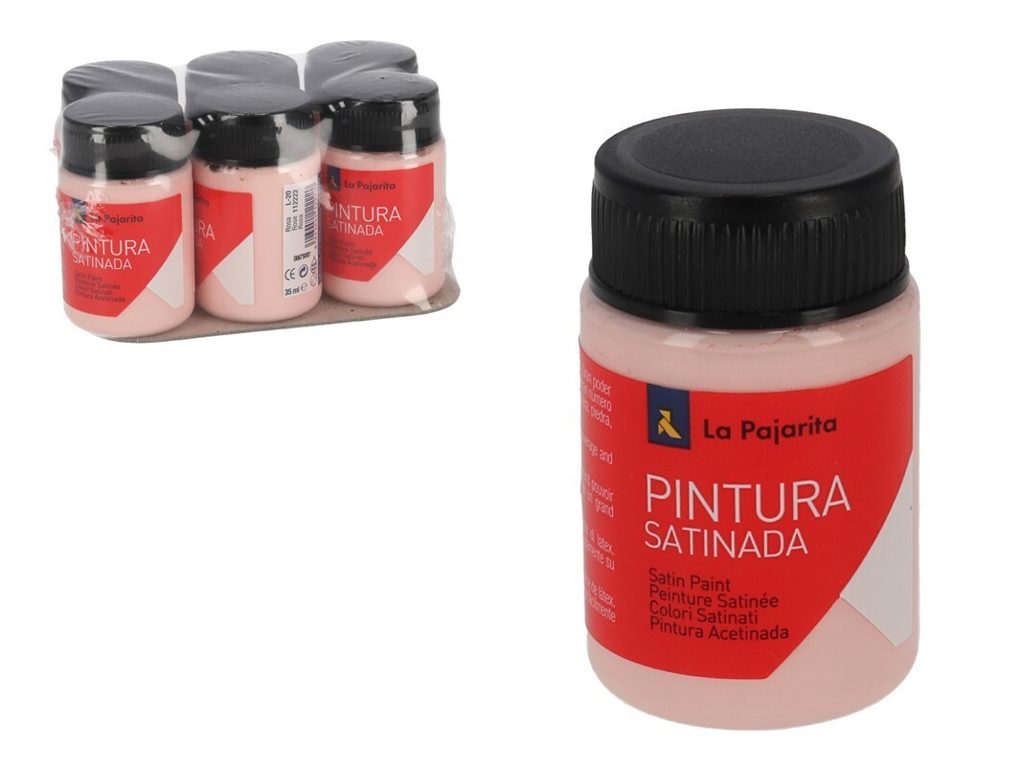 [114793] TEMPERA PAJARITA SATINADA ROSA 35 ML L-20