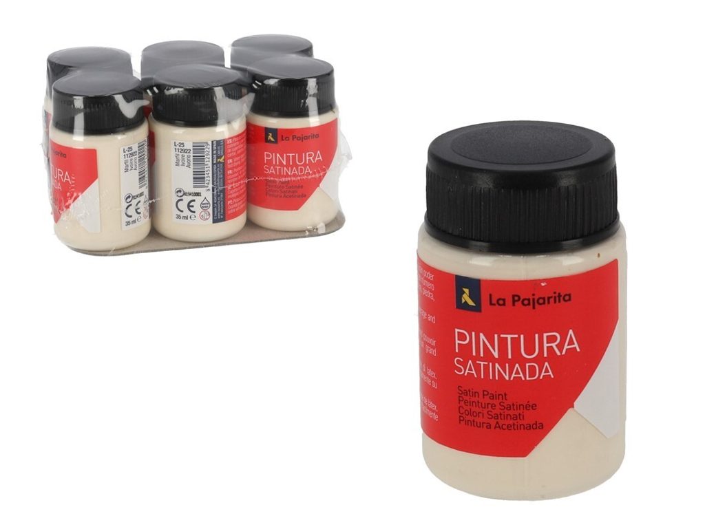[114794] TEMPERA PAJARITA SATINADA MARFIL 35 ML L-25