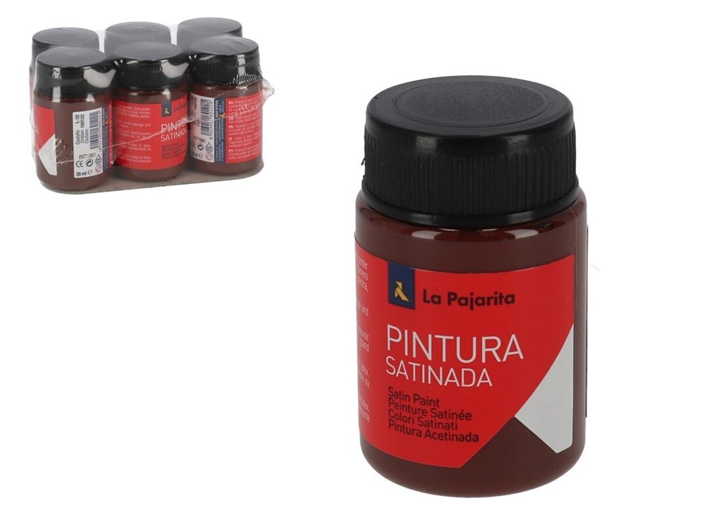 [114805] TEMPERA PAJARITA SATINADA CASTAÑO 35 ML L-32