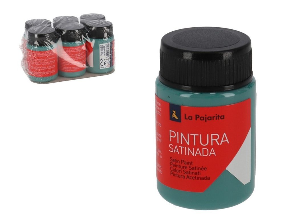 [114812] TEMPERA PAJARITA SATINADA VERDE JADE 35 ML L-39
