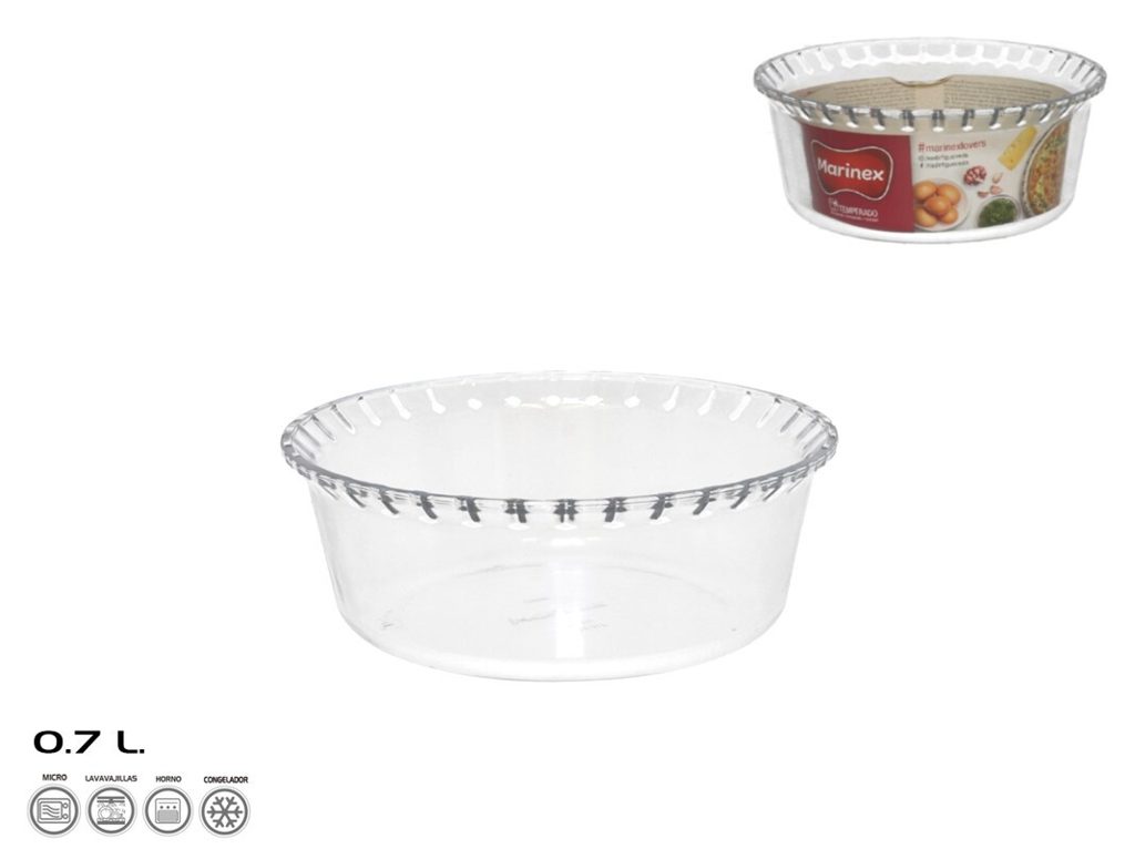 [147953] MOLDE SOUFLE CRISTAL 15 CM 0.7 LTS