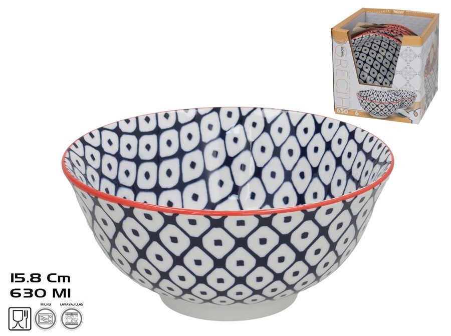 [147979] BOWL GRECIH 15.8 CM