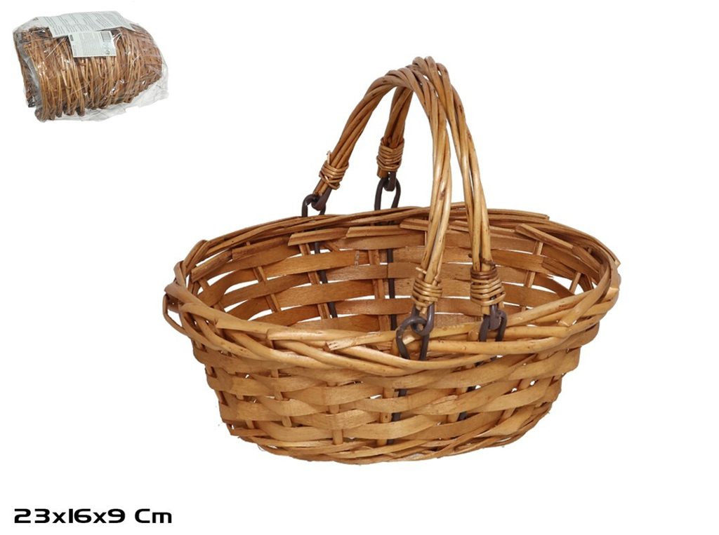 [147845] CESTA ASA MORFEO OVAL 23 X 16 X 9 CM