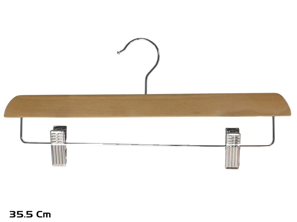 [146413] PERCHA MADERA PANTALONERA 35.5 X 13 CM