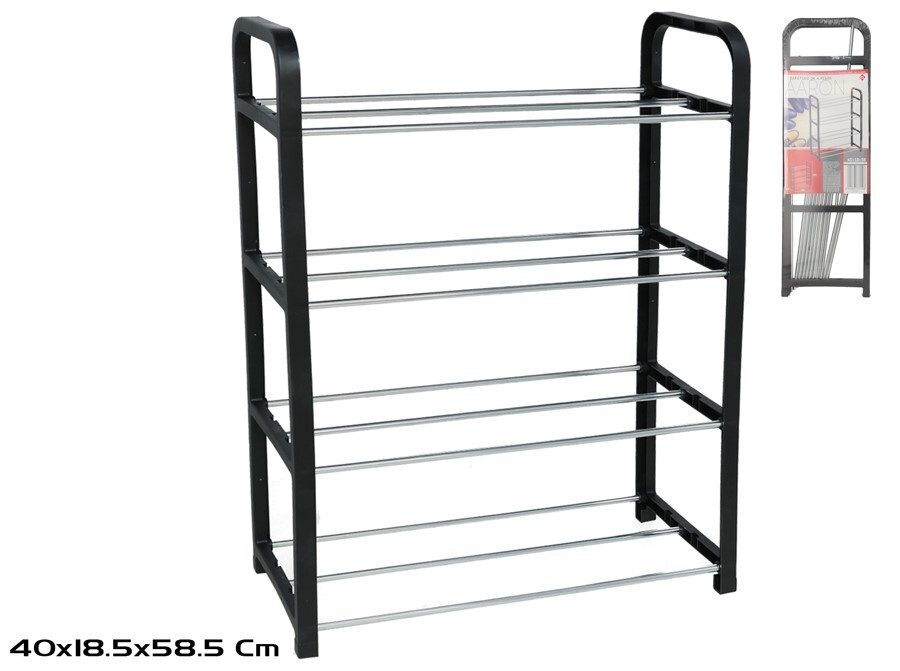 [146435] ZAPATERO AARON 4 PISOS 40 X 18.5 X 58.5 CM