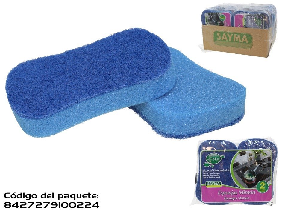 [65077] ESTROPAJO MIMON VITROCERAMICA 2 UDS