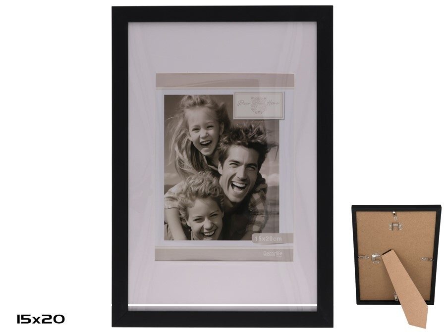 [146337] PORTAFOTOS PARIS NEGRO 20 X 30 CM